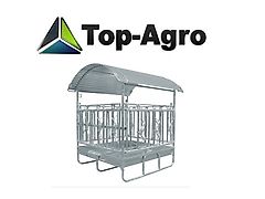 Mogilno Top-Agro Raufe Fressraufe mit Fangfressgitter M3