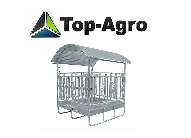 Mogilno Top-Agro Raufe Fressraufe mit Fangfressgitter M3