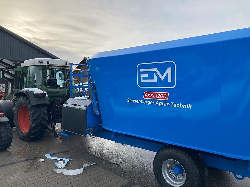 Euromilk Rino FXXL 1200-Zweischneckenmischer-NEU